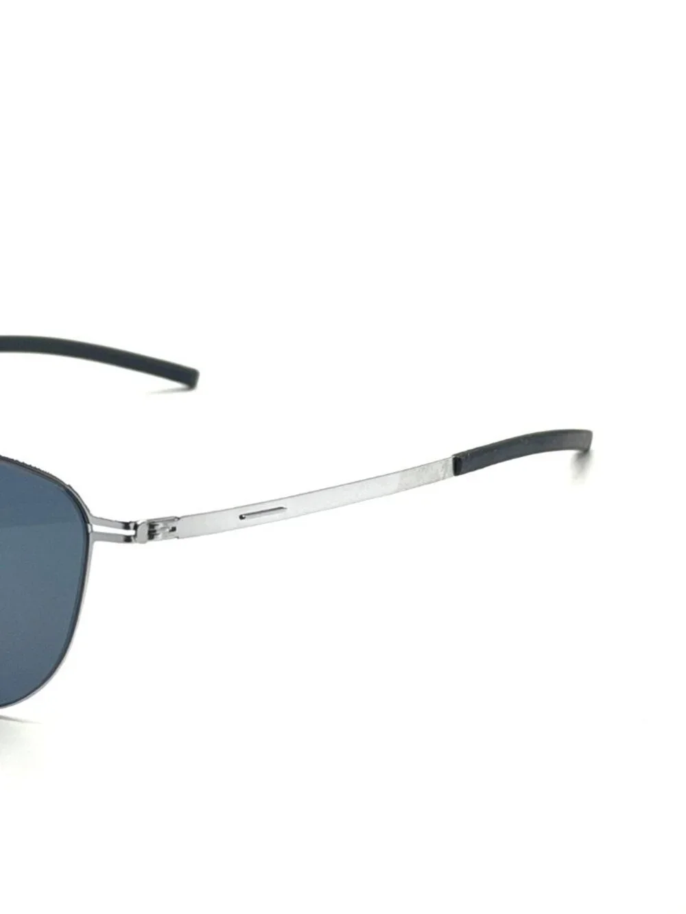 NEW IC! BERLIN PALI-FASHION SILVER/BLUE TINTED UNISEX SUNGLASSES 55MM 16 145